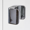 Шторка на ванну Roth Hitech BVL, 90см, дверь слева, прозрачное стекло, хром 289-900000L-00-02