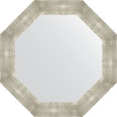 Зеркало Evoform Octagon 710x710 в багетной раме 90мм, алюминий BY 7359