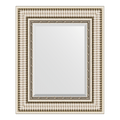 Зеркало Evoform Exclusive 470x570 с фацетом, в багетной раме 93мм, серебряный акведук BY 1370