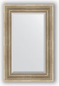 Зеркало Evoform Exclusive 570x870 с фацетом, в багетной раме 93мм, серебряный акведук BY 1238