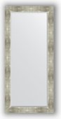 Зеркало Evoform Exclusive 760x1660 с фацетом, в багетной раме 90мм, алюминий BY 1210