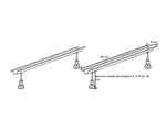 Опорная конструкция для прямоугольных ванн Aquatek, универсальная KAR-0000047