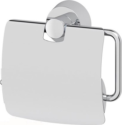 Держатель для туалетной бумаги FBS Vizovice, с крышкой, хром VIZ 055