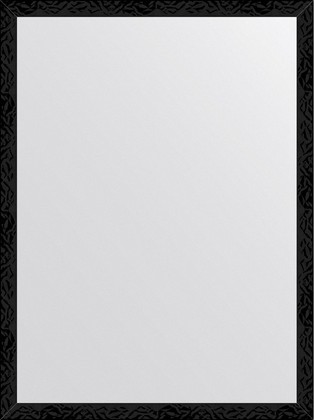 Зеркало Evoform Definite 59x79, в багетной раме, чёрные дюны 32мм BY 7485