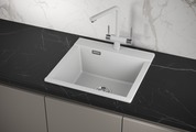 Кухонная мойка Granula Estetica ES-5201, 520x500, кварц, Арктик 5201, АРКТИК