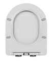 Крышка-сиденье Aquatek AQ5026-00 Soft-close, быстросъёмное, тонкое, белый
