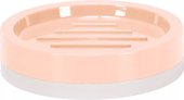 Мыльница Kleine Wolke Double Apricot пластик, персиковый 5868483853