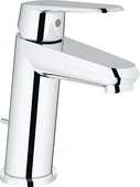 Смеситель однорычажный с донным клапаном для раковины, хром Grohe EURODISC Cosmopolitan 23049002