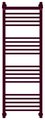 Полотенцесушитель водяной Сунержа Богема+ с полкой 1200x400, пурпурный флок 58-0223-1240