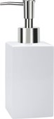 Дозатор для жидкого мыла Spirella Quadro настольный, керамика, белый 1000153