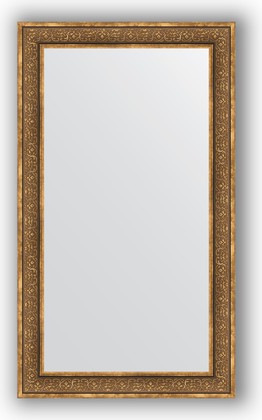 Зеркало Evoform Definite 830x1430 в багетной раме 101мм, вензель бронзовый BY 3319