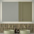 Зеркало с фацетом Defesto Glow 120x80, LED подсветка, ИК-выключатель, нейтральный белый свет DF 2510RH