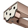 Полотенцедержатель Keuco Collection Moll 450мм, двойной, неповоротный, красное золото шлифованное 12718 290000