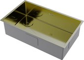 Кухонная мойка Omoikiri Taki 74-U/IF-L LG, светлое золото 4997472