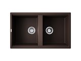 Кухонная мойка Omoikiri Tedori 86-2-DC Tetogranit, тёмный шоколад 4993928