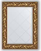 Зеркало Evoform Exclusive-G 690x910 с гравировкой, в багетной раме 99мм, византия золото BY 4113