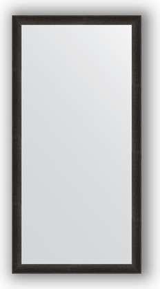 Зеркало Evoform Definite 500x1000 в багетной раме 37мм, чёрный дуб BY 0700