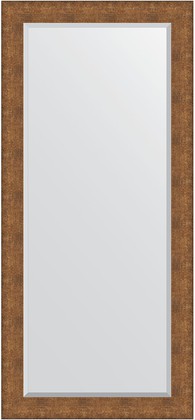 Зеркало Evoform Definite 770x1670 в багетной раме 88мм, медная кольчуга BY 3953