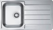Кухонная мойка Alveus Line Max 20, 860x500, с крылом, нержавеющая сталь 1144640