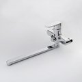 Смеситель для ванны Aquatek Альфа, с длинным изливом, хром AQ1942CR