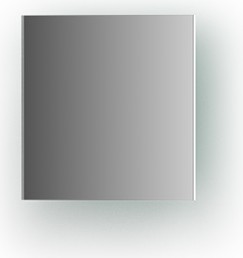 Зеркальная плитка Evoform Reflective со шлифованной кромкой, квадрат 10х10см, серебро BY 1401