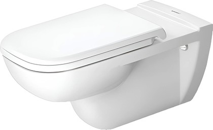 Унитаз подвесной Duravit D-Code, для инвалидов, 700x360, без крышки-сидения 22280900002