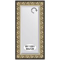 Зеркало Evoform Exclusive 600x1200 с фацетом, в багетной раме 106мм, барокко золото BY 1251