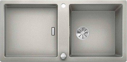 Кухонная мойка Blanco Adon XL 6S, клапан-автомат, жемчужный 523607