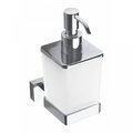 Дозатор для жидкого мыла Bemeta Plaza, хром 118209049