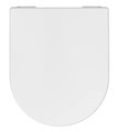 Сиденье для унитаза Haro Manta slim, быстросъёмное, микролифт, белое 543288