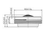 Аэратор для смесителя Neoperl M24x1, Slim Air Honeycomb, безкорпусный, 1шт 40.8330.010