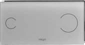 Кнопка смыва для унитаза металлическая, хром Viega Visign for More 100 597436