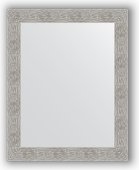 Зеркало Evoform Definite 800x1000 в багетной раме 90мм, волна хром BY 3281