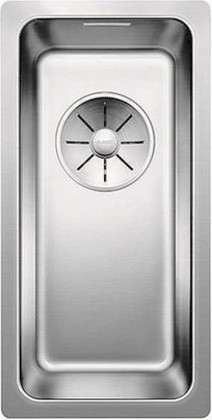 Кухонная мойка Blanco Andano 180-U, отводная арматура, нержавеющая сталь с зеркальной полировкой 522952