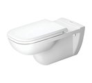 Сиденье для унитаза Duravit D-Code, удлиненное исполнение, с функцией мягкого закрывания SoftClose, сьёмное, белое 0060390000