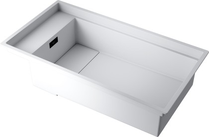 Кухонная мойка Omoikiri Kinaru Pro 86-U/I-WH Artceramic, белый 4997026