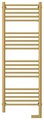 Полотенцесушитель электрический Сунержа Богема 2.0, прямая, 1200x400, МЭМ справа, матовое золото 032-5205-1240