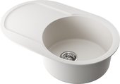 Кухонная мойка Omoikiri Manmaru 78-PA, с крылом, пастила 4993358