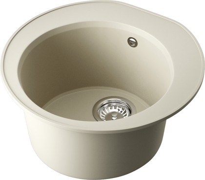 Кухонная мойка Omoikiri Miya 50R-BE Tetogranit, ваниль 4993504