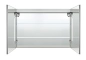 Шкаф зеркало для ванной Aquatek боковая подсветка, 1000x700x133 AQ7109-MLC