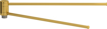 Полотенцедержатель Сунержа поворотный 400, для полотенцесушителя, золото 03-2003-0400