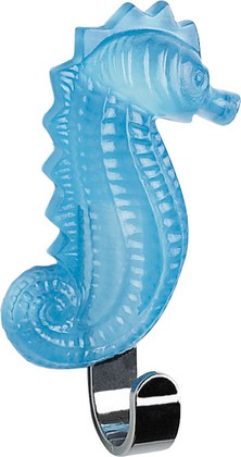 Крючок для полотенец Spirella Seahorse, самоклеящийся, голубой 1000638