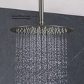 Верхний душ Aquatek круглый, 300x2, оружейная сталь AQ2075BGM