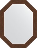 Зеркало Evoform Polygon 620x820 в багетной раме 70мм, мозаика античная медь BY 7091