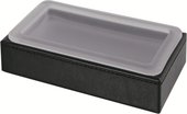 Мыльница Colombo Black&White настольная, акрил, чёрный B9220.EPN