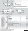 Ванна стальная Kaldewei Ellipso Duo 230 190x100см, perl-effekt, antislip 286030003001