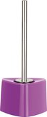 Ёршик для туалета фиолетовый Spirella Trix Acrylic 1015486