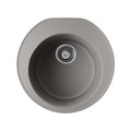 Кухонная мойка Omoikiri Miya 50R-GR Tetogranit, leningrad grey 4993582