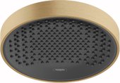 Верхний душ Hansgrohe Rainfinity 250 1jet EcoSmart, шлифованная бронза 26229140