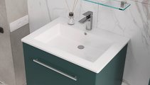 Раковина мебельная Kirovit Оскар 650, белая 4640021062203